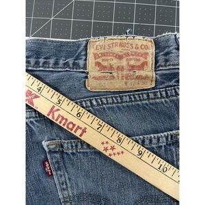 Levi's‎ 511 Slim Fit Jeans Mens 32x30 Blue Worn / Distress / Fade Wallet Cotton